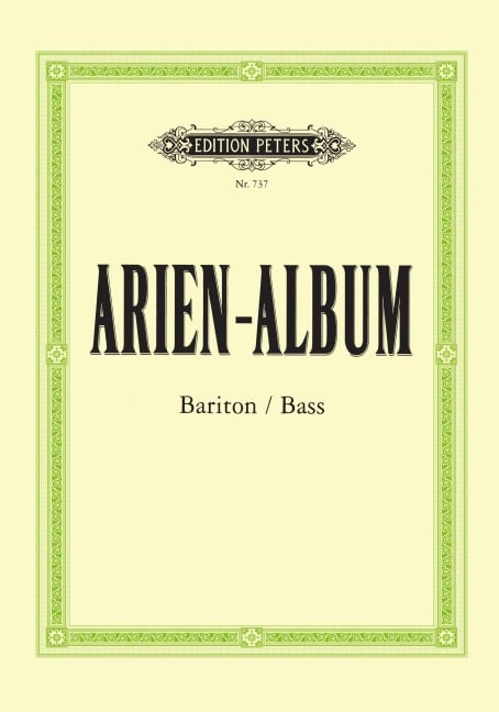 Aria Album for Baritone - 