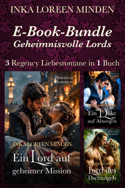 E-Book-Bundle: Geheimnisvolle Lords 4 - 6 - Inka Loreen Minden