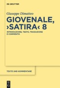 Cover-Bild zum Titel 'Giovenale, "Satira" 8' von 'Giuseppe Dimatteo'