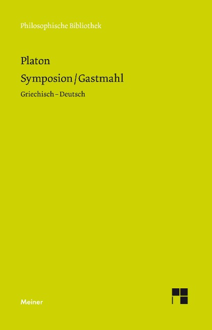 Symposion / Gastmahl - Platon