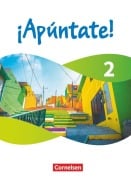 Cover-Bild zum Titel '¡Apúntate! - Spanisch als 2. Fremdsprache - Band 2 - Ausgabe 2024 - Schulbuch (Festeinband)' von 'Heike Kolacki, Manuel Vila Baleato, Ulrike Lützen, Amparo Elices Macias, Barbara Roviro Limiana'