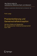 Cover-Bild zum Titel 'Praxisorientierung und Gemeinschaftskonzeption' von 'Felix Lange'