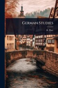 Cover-Bild zum Titel 'German Studies' von 'H. Plate'