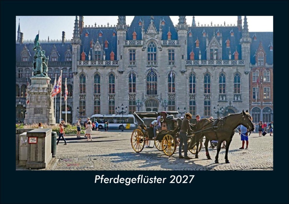 Pferdegeflüster 2027 Fotokalender DIN A5 - Tobias Schmitt, Kevin Heber