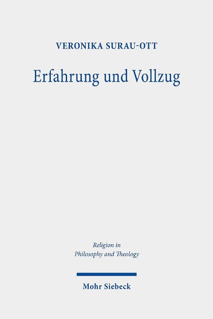 Erfahrung und Vollzug - Veronika Surau-Ott