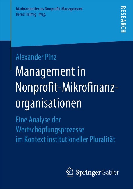 Management in Nonprofit-Mikrofinanzorganisationen - Alexander Pinz