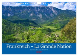 Cover-Bild zum Titel 'Frankreich - Landschaften zum Verlieben (Wandkalender 2027 DIN A4 quer), CALVENDO Monatskalender' von 'Tanja Voigt'