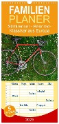 Familienplaner 2025 - Stahlrenner - Rennrad-Klassiker aus Europa mit 5 Spalten (Wandkalender, 21 x 45 cm) CALVENDO - Wolfgang Simlinger