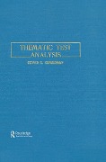 Cover-Bild zum Titel 'Thematic Test Analysis' von 'E. S. Shneidman'