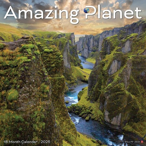 Amazing Planet 2025 12 X 12 Wall Calendar - Willow Creek Press