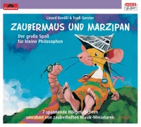 Cover-Bild zum Titel 'Zaubermaus und Marzipan' von 'Victor Marie Hugo, Pyotr Ilyich Tchaikovsky, Wolfgang Amadeus Mozart, Johannes Brahms, Amilcare Ponchielli'