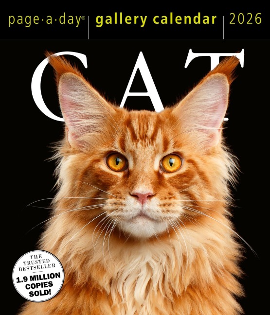 Cat Page-A-Day® Gallery Calendar 2026 - 