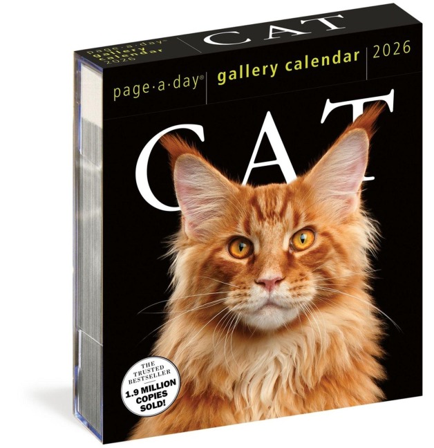 Cat Page-A-Day® Gallery Calendar 2026 - 