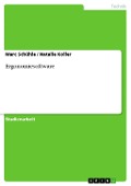 Cover-Bild zum Titel 'Ergonomiesoftware' von 'Marc Schühle, Natalie Koller'