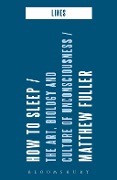 Cover-Bild zum Titel 'How to Sleep' von 'Matthew Fuller'