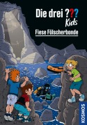 Cover-Bild zum Titel 'Die drei ??? Kids, 105, Fiese Fälscherbande (drei Fragezeichen Kids)' von 'Helene Blanck'