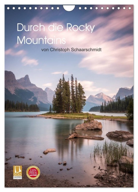 Die kanadischen Rockies (Wandkalender 2027 DIN A4 hoch), CALVENDO Monatskalender - Christoph Schaarschmidt