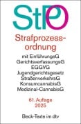 Cover-Bild zum Titel 'Strafprozessordnung. StPO' von ''