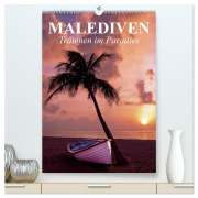 Malediven - Träumen im Paradies (hochwertiger Premium Wandkalender 2026 DIN A2 hoch), Kunstdruck in Hochglanz - Elisabeth Stanzer