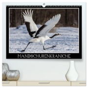 Cover-Bild zum Titel 'Mandschurenkraniche (hochwertiger Premium Wandkalender 2026 DIN A2 quer), Kunstdruck in Hochglanz' von 'Thomas Schwarz Fotografie'