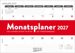 Cover-Bild zum Titel 'Monatsplaner 2027' von ''