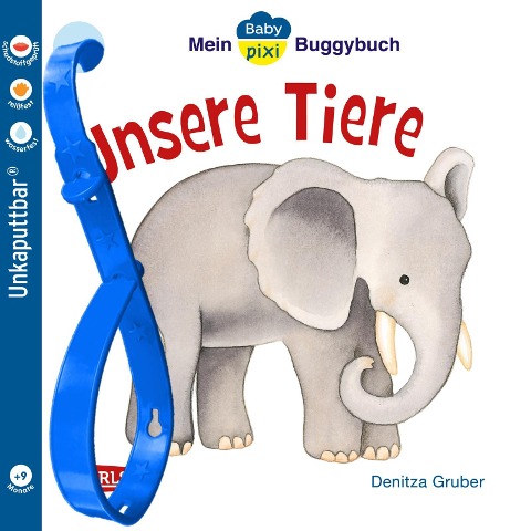 Mein Baby-Pixi-Buggybuch: Unsere Tiere - Denitza Gruber