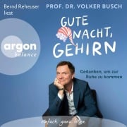 Cover-Bild zum Titel 'Gute Nacht, Gehirn' von 'Volker Busch'