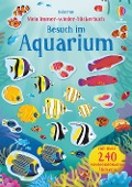 Cover-Bild zum Titel 'Mein Immer-wieder-Stickerbuch: Besuch im Aquarium' von 'Hannah Watson'