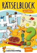 Cover-Bild zum Titel 'Rätselblock ab 7 Jahre - Band 1' von 'Agnes Spiecker'