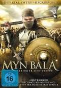 Cover-Bild zum Titel 'Myn Bala - Krieger der Steppe' von 'Muhammed Mamyrbekov, Jayik Sizdikov, Timur Zhaksylykov, Renat Gaisin'