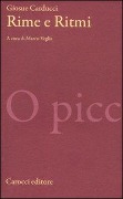 Cover-Bild zum Titel 'Rime e ritmi' von 'Giosuè Carducci'