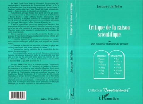 Critique de la raison scientifique ou Une nouvelle manière de penser - Jaffelin