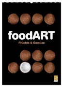 Cover-Bild zum Titel 'foodART - Früchte und Gemüse (Wandkalender 2026 DIN A2 hoch), CALVENDO Monatskalender' von 'Marion Krätschmer'