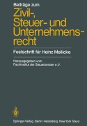 Cover-Bild zum Titel 'Beiträge zum Zivil-, Steuer- und Unternehmensrecht' von ''