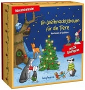 Cover-Bild zum Titel 'Ein Weihnachtsbaum für die Tiere' von 'Nina Hundertschnee'