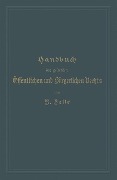 Cover-Bild zum Titel 'Handbuch des geltenden Öffentlichen und Bürgerlichen Rechts' von 'Robert Zelle, Kurt Gordan, Rudolf Korn, W. Lehmann'