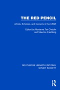 Cover-Bild zum Titel 'The Red Pencil' von 'Marianna Tax Choldin, Maurice Friedberg'