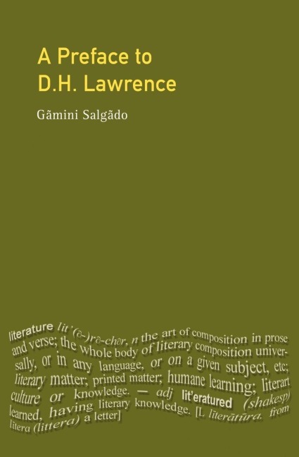 A Preface to Lawrence - Gamini Salgado