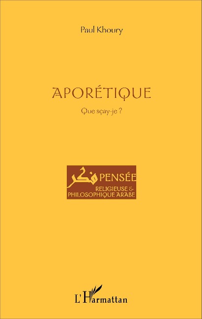 Aporétique - Khoury Paul Khoury
