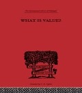 Cover-Bild zum Titel 'What is Value?' von 'Everett W. Hall'