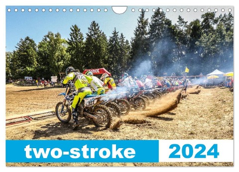 two stroke (Wandkalender 2024 DIN A4 quer), CALVENDO Monatskalender - 