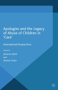 Cover-Bild zum Titel 'Apologies and the Legacy of Abuse of Children in 'Care'' von ''