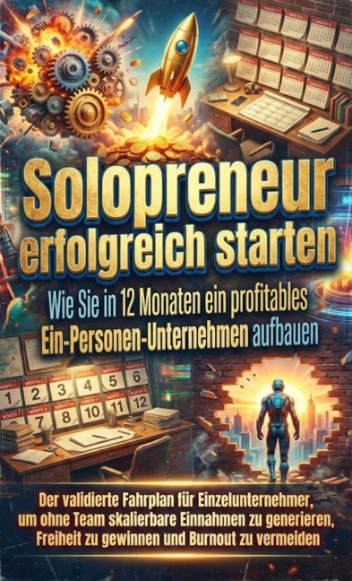 Solopreneur erfolgreich starten: Wie Sie in 12 Monaten ein profitables Ein-Personen-Unternehmen aufbauen - Tim Braun