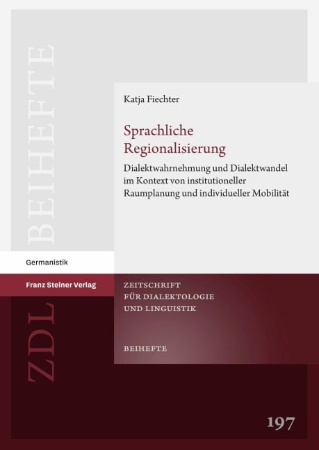 Sprachliche Regionalisierung - Katja Fiechter