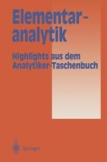 Cover-Bild zum Titel 'Elementaranalytik' von ''
