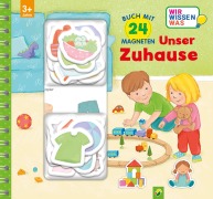 Cover-Bild zum Titel 'Zu Hause Magnetbuch mit 24 Magneten' von ''