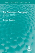 Cover-Bild zum Titel 'The Stationers' Company' von 'Cyprian Blagden'