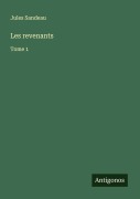Cover-Bild zum Titel 'Les revenants' von 'Jules Sandeau'
