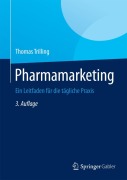 Cover-Bild zum Titel 'Pharmamarketing' von 'Thomas Trilling'