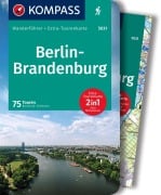 Cover-Bild zum Titel 'KOMPASS Wanderführer Berlin-Brandenburg, 75 Touren mit Extra-Tourenkarte' von 'Bernhard Pollmann'